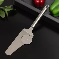 Нож-лопатка для пиццы "Металлик" 27 см 6248508