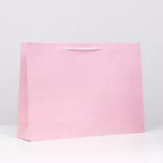 Пакет ламинированный Розовый, 38х53,5х13 см 7182435