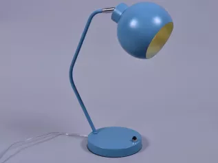 Лампа настольная "Импровизация" РС21143 BL+CR/1T синий