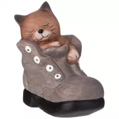 Фигурка "Кот в ботинке" 12,5*6,5*11,5 см (арт.248-123)