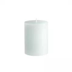 Свеча декоративная парафиновая цвет - белый, 7,5x20 см, арт. 64-0214-08